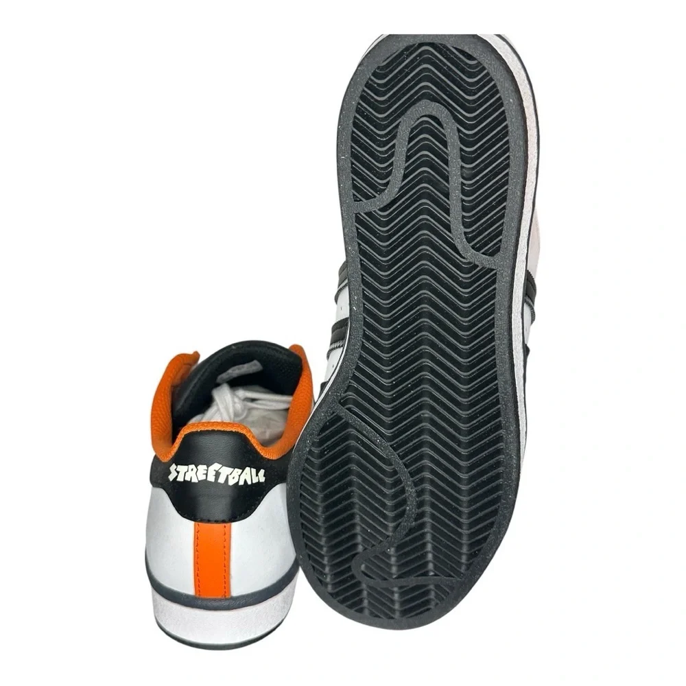 Adidas White and Black Retro Sneakers - Picture 8 of 9